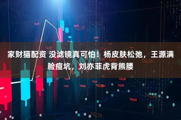 家财猫配资 没滤镜真可怕！杨皮肤松弛，王源满脸痘坑，刘亦菲虎背熊腰
