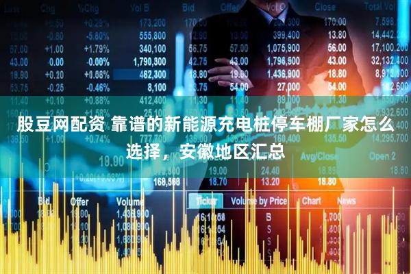 股豆网配资 靠谱的新能源充电桩停车棚厂家怎么选择，安徽地区汇总
